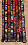 Beaded Leather  Horse browband - Maasai Chief