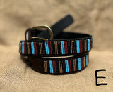 Belts-new pattern "Stripes'' - Maasai Chief