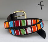 Belts-new pattern "Stripes'' - Maasai Chief