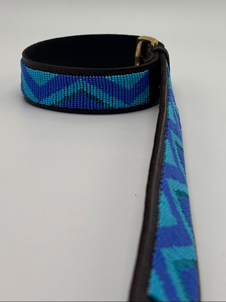 Masai belt, Leather belt, Beaded belt, Handmade belt, Maasai beaded leather belt, African beaded belt, Men belt, Casual belt, Boho belt, (Copy)