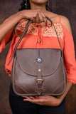 Women Leather Sling Bag - Maasai Chief