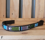 Beaded Leather  Horse brow bands - Maasai Chief