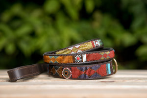 Maasai Beaded Dog leash - Maasai Chief